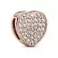 Pandora Reflexions Pave Heart Clip hela 788684C01-1
