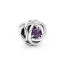 Pandora Moments Purple Eternity Circle hela 790065C02  / helmikuu-1