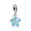 Pandora Blue Blossom Dangle hela 790667C02