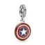 Pandora Marvel The Avengers Captain America Shield Dangle hela 790780C01-1