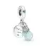 Pandora Glow-in-the-dark Lightbulb Double Dangle hela 791123C01-1