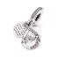 Pandora Mum Infinity Pavé Double Dangle Charme 791468C01-1