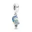 Pandora Moments Jungle Paradise Parrot Dangle Charm hela 791679C01-1