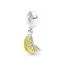 Pandora Moments Lemon Slice Sparkling Fruit Dangle Charm -berlock 791696C01-1