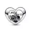 Pandora Moments Openwork Heart & Script hela 792512C00-1