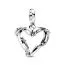 Pandora ME Wire Heart riipus 792526C00-0