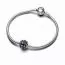 Pandora Moments Sparkling Pavé Round Black hela 792630C04-2