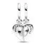 Pandora Splittable Mother & Daughter Dangle hela 792643C01-1