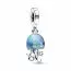 Pandora Moments Colour-changing Jellyfish Dangle hela 792704C01-1