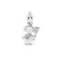 Pandora Opalescent Snowman Dangle hela 792981C01-1