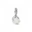 Pandora White Rose in Bloom Double Dangle hela 793200C01-1