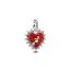 Pandora Spinnable Arrow Heart Dangle berlock 793667C01-1