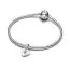 Pandora Shooting Star & Heart Dangle Charme 794143C01