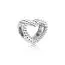 Pandora Beaded Heart Charm 797516-1