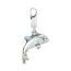 Pandora Shimmerin Dolphin Dangle Charm hela 798947C01-1