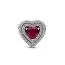Pandora Timeless Sparkling Red Levelled Heart hela 799218C02-1