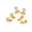 Gold Satz 9K EARRINGS SET-1