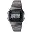 Casio Vintage Gunmetal -rannekello A168WEGG-1AEF-1