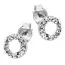Valkokultaiset korvakorut EF002-1
