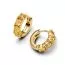 Pandora Yellow Hoop Earrings korvakorut 263851C02-2