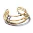 Pandora Organically Shaped Wired Open Bangle rannekoru 17,5 cm 563867C00-2
