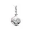 Pandora Coral-coloured Shell Double Dangle Charm hela 793821C01-2