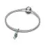 Pandora Turquoise-coloured Fishbone Dangle Charm hela 793894C01-3