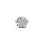 Pandora Textured Paw Mini Charm hela 794043C00