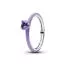 Pandora Purple Chakra Heart sormus 193088C04