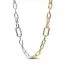 Pandora Two-tone Link Chain Necklace 364343C00-45