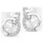 Silber  Zucht Ohrringe EB0912-02-1