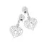 Silber Ohrringe J72512 A-18-1