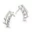Weißes Goldiset Ohrringe K-E31682ZW-1