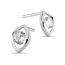 Valkokultaiset korvakorut K-E32376ZW-1