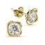 Kultaiset tappikorvakorut K-E34930Z-1