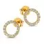 Gold Ohrringe K-E35254Z-1