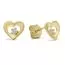 Kultaiset sydänkorvakorut K-E37678Z-1