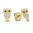Kultaiset korvakorut, pöllö K-E39642Z-1