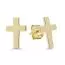 Gold KreuzenOhrringe K-E57520-1