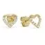 Gold HerzOhrringe K-E93499Z-1
