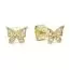 Gold Ohrringe, Schmetterling K-E93746Z-1