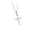 Hopeinen ristikaulakoru L214503N A-18 45.0-1