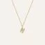 Mockberg Petite Stone Letter, N Halskette MB0084-1