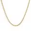 Mockberg Bold Rope Chain Gold halsband