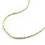 Mockberg Bold Rope Chain Gold halsband