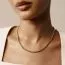 Mockberg Bold Rope Chain Gold halsband
