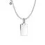 Pandora Engravable Rectangle Tag kaulakoru 