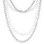 Teräs / helmikaulakoru NSS862 SS CHAIN WHITE-1
