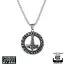 Northern Viking Jewelry Huutava Lohikäärme Thorin Vasara kaulakoru 60 cm NVJRS108-1
