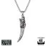 Northern Viking Jewelry Fenrir Tooth Kaulakoru 50 cm  NVJRS117-1